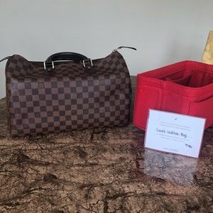 💯Auth LV Speedy 35 INCLUDES Bag Shaper 👜